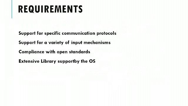Special Constraints and Requirements of Mobile OS смотреть онлайн
