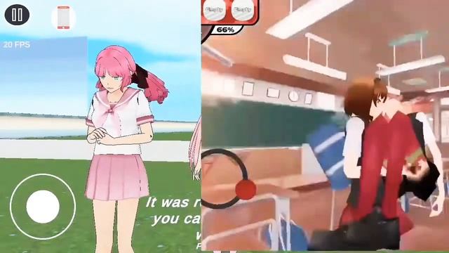 so sánh 2 fan game yandere simulator android. смотреть онлайн