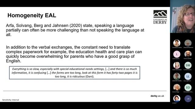 Intersectional Narratives Families of sanctuary navigating the English SEND смотреть онлайн
