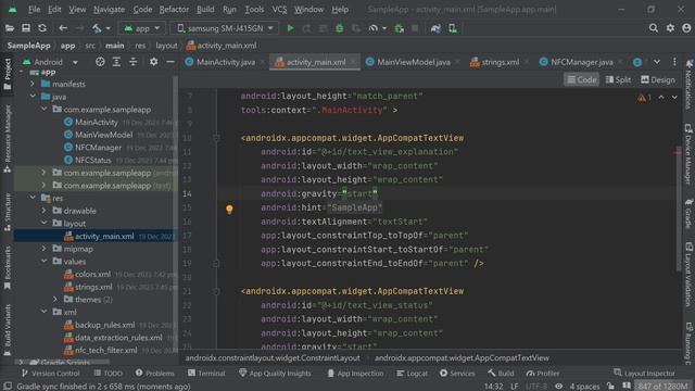 Android Studio (Java) Simple MVVM, NFC Reader смотреть онлайн