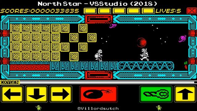 North Star - A ZX Spectrum inspired game for Android Devices by VSStudio (2018) смотреть онлайн