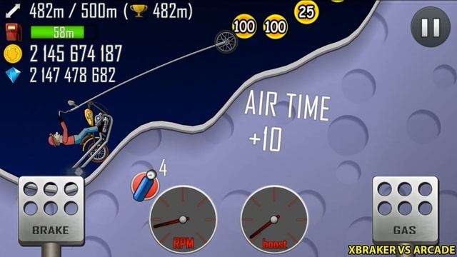 Hill Climb Racing - New Chooper Vehicle Unlocked Android Gameplay смотреть онлайн