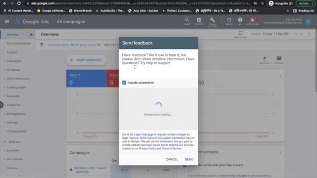 How To Use Google Ads Leave Feedback Tool # 130 смотреть онлайн