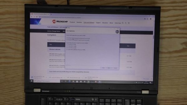 Microchip MPLAB X IDE Installation unter Windows 10