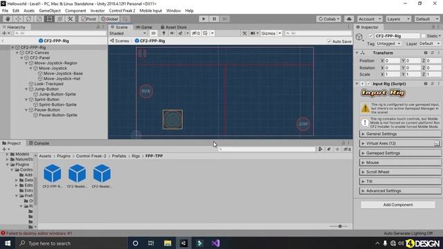 Create Mobile Joystick Controls for Any Game - Unity Game Engine Tutorial смотреть онлайн