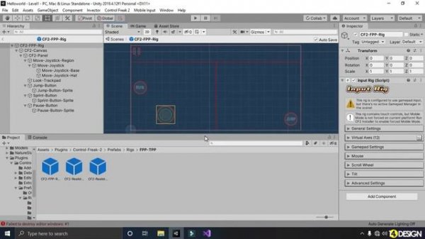 Create Mobile Joystick Controls for Any Game - Unity Game Engine Tutorial