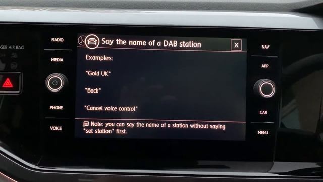 VW Polo AW Performance Monitor/Voice Activation смотреть онлайн