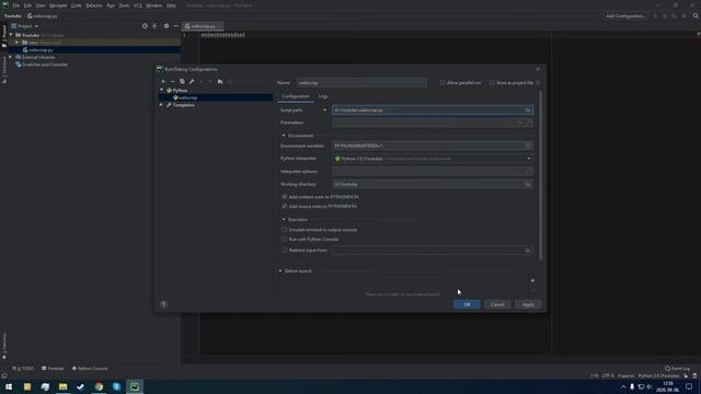 How to start a python script in PyCharm? смотреть онлайн