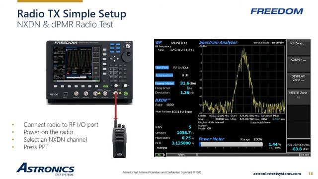 NXDN and dPMR Radio Test смотреть онлайн