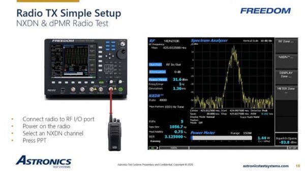NXDN and dPMR Radio Test