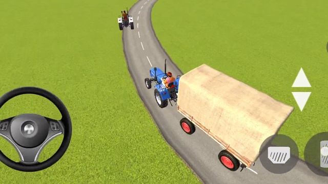 TRANSPORTING tractor driving 3d #fs22 Swaraj tractor Offroding Android gameplay #gta5 #gtav far смотреть онлайн