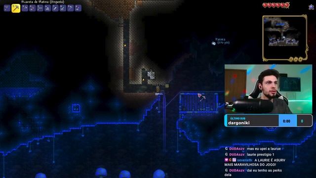 CONSEGUINDO MUITOS EQUIPAMENTOS BONS NO SUBTERRANEO - Terraria Master #02 смотреть онлайн