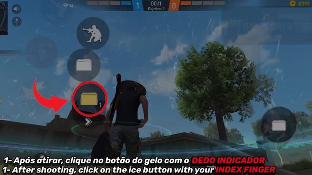 White FF GLOOWALL Tutorial 🥶 Free Fire смотреть онлайн