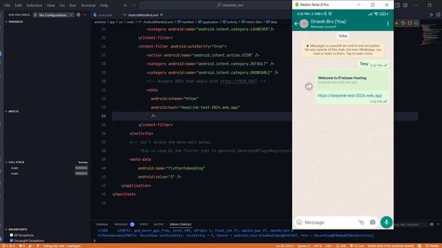 DeepLinking in Flutter Android || Referral System in Flutter Apps смотреть онлайн