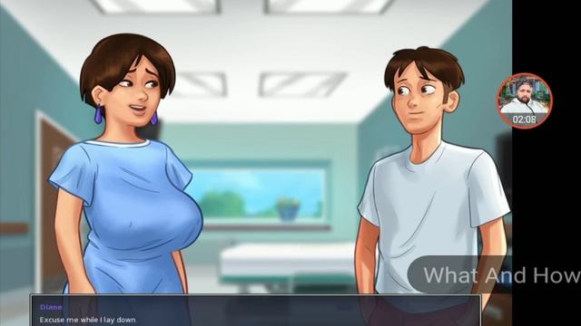 how to make medical check up of Daine and Annon in Summertime Saga game смотреть онлайн