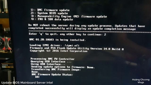 Update BIOS Mainboard Server Intel | BIOS Update S2600IP смотреть онлайн