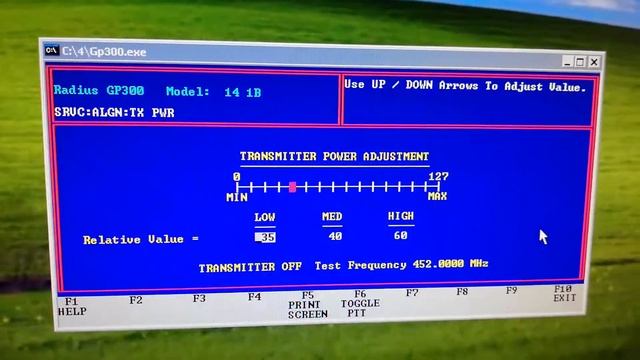 Motorola GP300 transmission power setting - does not save settings смотреть онлайн