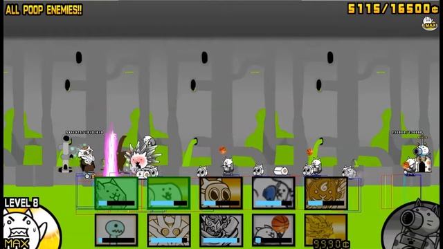 Battle Cats Ultimate - All Poop (Enemies) Ver. B смотреть онлайн