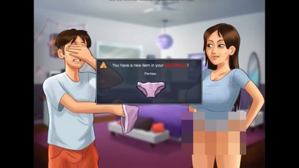 Summertime Saga Muay Thai Training2 (Elbow training)