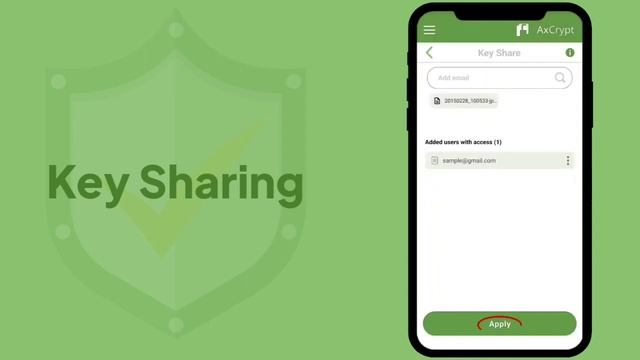 How To Use Key Sharing in Mobile | Mobile Encryption Software | AxCrypt смотреть онлайн