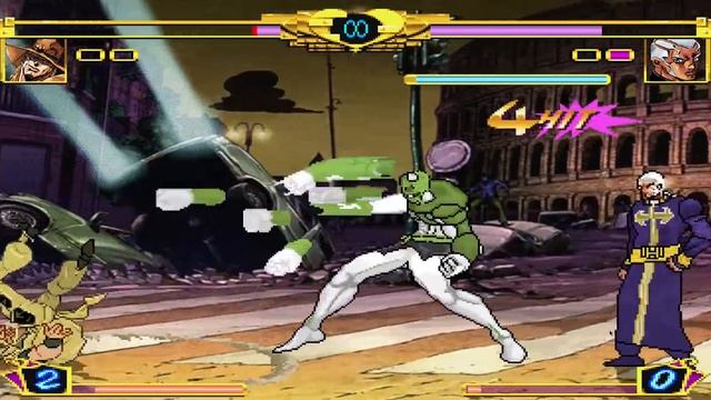 Jojo mugen arcade Pucci смотреть онлайн