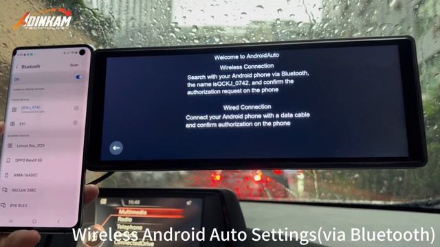 Adinkam V20-10.26inch with iOS Carplay/Airplay/Android Auto/Android Miracast support 2K Reverse Cam смотреть онлайн