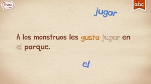 Endless Spanish Letter J - Sight Words: JARDÍN, JUEGO, JUGAR, JUGUETE, JUNTOS | Originator Games