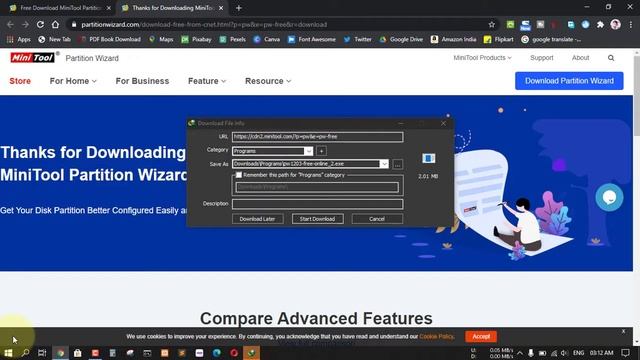 How to download Minitool partition wizard free in hindi | Minitool partition kaise download kare смотреть онлайн