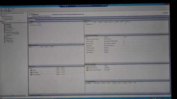 Forefront TMG 2010 working on server 2012 r2, copy servercmd.exe to system32 for TMG mngt control
