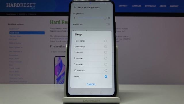 How to Change Screen Timeout in Honor 9x – Set Blackout Time смотреть онлайн