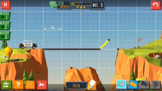 ÉPICO JUEGO PARA ANDROID IGUAL QUE POLY BRIDGE | CÓMO JUGAR A POLY BRIDGE EN ANDROID смотреть онлайн