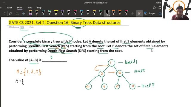 GATE CS PYQs Solutions | GATE CS 2021 (Set 2) Que 16 | Binary Tree | Data Structures Solved MCQs смотреть онлайн