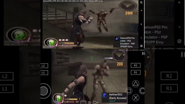 Damon Ps2 Pro vs Aether SX2 best PS2 emulator on Android смотреть онлайн