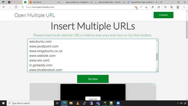 How to Open Multiple URL's at a time | Open Multiple URLs in browser смотреть онлайн