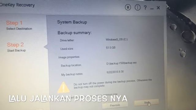 Lenovo OneKey Recovery смотреть онлайн