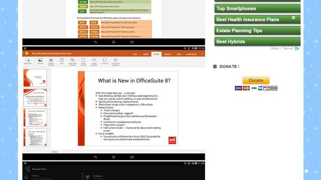 Download OfficeSuite 8 Premium v8.1.2572 APK смотреть онлайн
