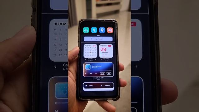 iOS theme for android (klwp) v1 got big updates смотреть онлайн
