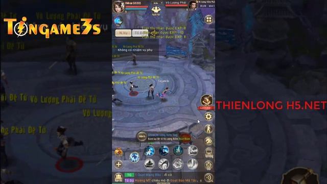 Game Mobile Private| Tân Thiên Long H5 Việt Hóa Android IOS PC Free Code VIP KNB Code Nạp| Tingame3