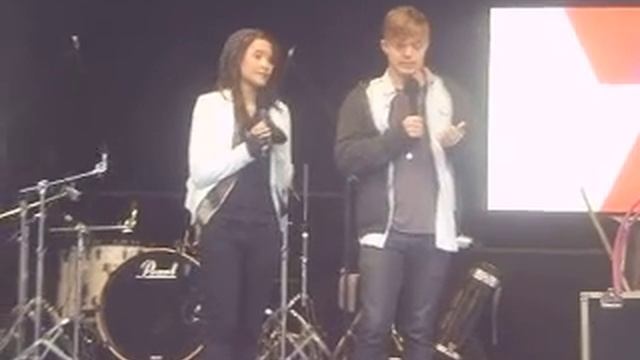 Rhiannon Fish & David Jones Roberts interview in Adelaide смотреть онлайн