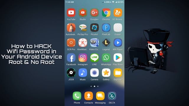 How to HACK Wifi Password in Your Android Device Root & No Root смотреть онлайн