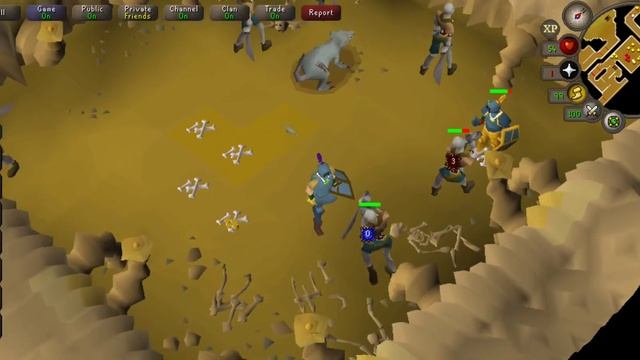 RuneScape: Stronghold Of Security - Skilling Strength On Level 44 & 26 Zombies & Giant Rats. смотреть онлайн