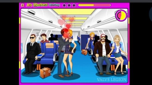 Kissing Game Android | Air Hostess Game Online | Y8.com | Valve Legion