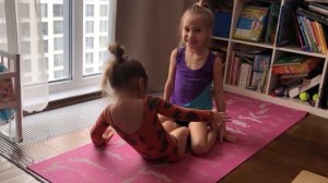 Правильное утро Гимнастки! Художественная Гимнастика.Зарядка и завтрак хг