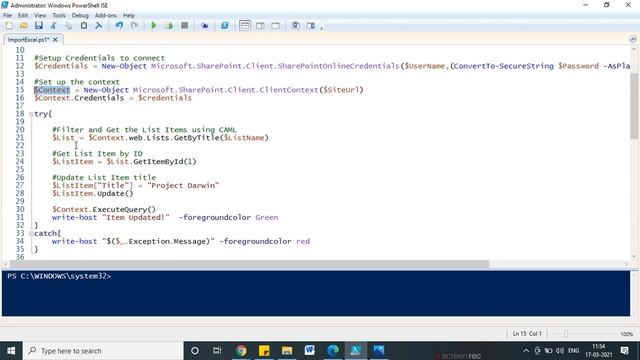 SharePoint Object Model hierarchy with Powershell смотреть онлайн