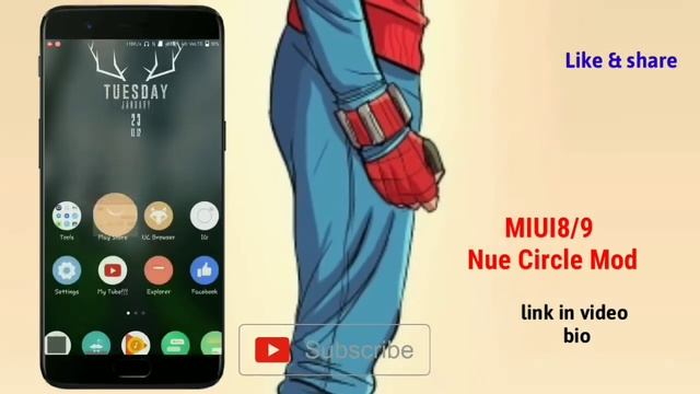 Best Simple Android Theme | MIUI 9 January 2018 смотреть онлайн