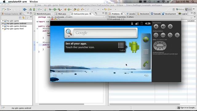 Libgdx Setup Tutorial смотреть онлайн