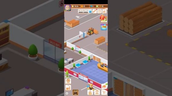 Idle Lumber Empire Gameplay | iOS, Android, Simulation Game