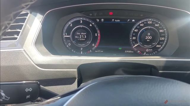 Installation Cockpit Digital Sur VW Tiguan 2017 Activation Licence Commande vocal & Moniteur Sport смотреть онлайн