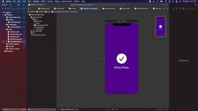 Adding an App Icon and Launch Screen to SwiftUI | Todo List #7 смотреть онлайн