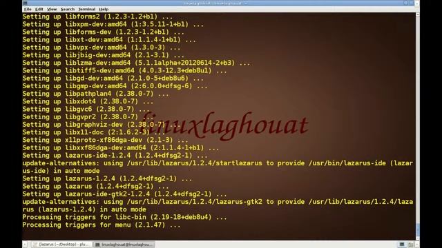 تثبيت برنامج lazarus على دبيان ,ubuntu ,linuxmint,Windows смотреть онлайн